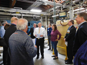 ITRA Members Tour Roscoe Work Uniform Rental Facility