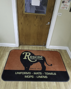 Roscoe Custom Logo Floor Mat