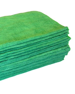 microfiber wiper green