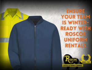 Outerwear uniforms and jackets from Roscoe to protect employees from winter weather